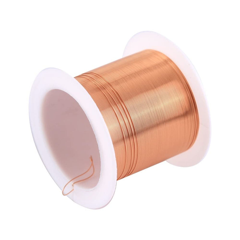 [Australia - AusPower] - 0.3mm/20m Enameled Copper Wire, Magnet Wire High Temperature Resistance Copper Wire for Generator Motor 