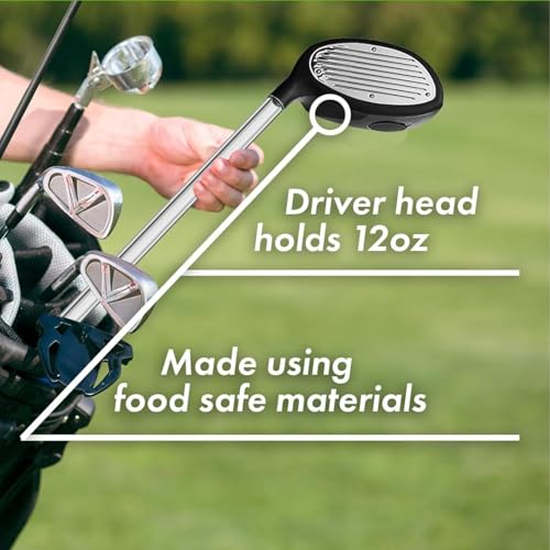 Golf Beer Bong Golf Club - Novelty Party Gift for Golfers, The Ultimate Sports Gift for Dad, Boyfriend, Him, Golf Lover - Gag Gift, College Frat Gift Holds 12 Ounces!
