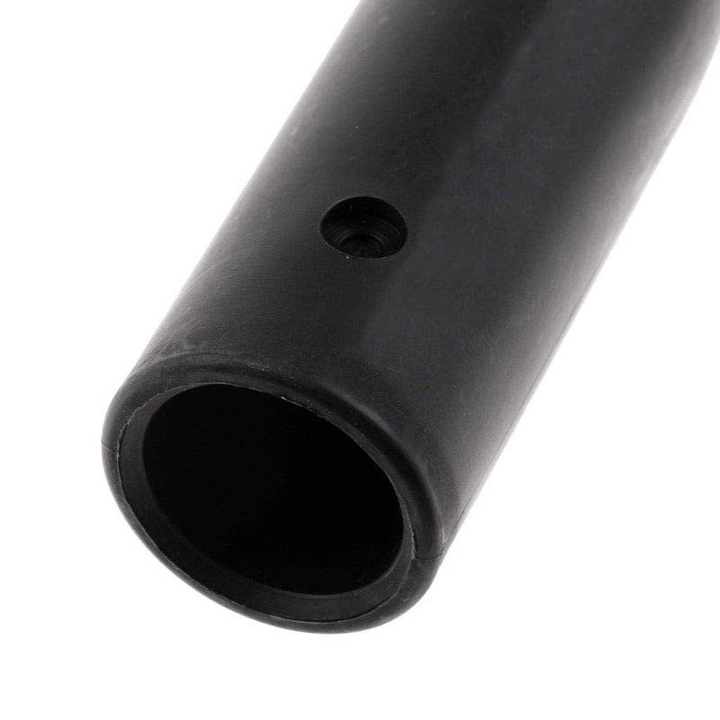 Boat Hook Attachment Premium Durable Black Nylon Mooring Marine Boat Kayak Raft Dinghy Hook Head Replacement Top Attachment for 1'' Pipe or Tube