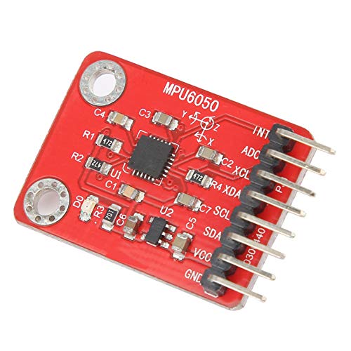 MPU6050 6-Axis Accelerometer Gyroscope Sensor Module 16 Bit AD Converter Data Output Professional Accessories