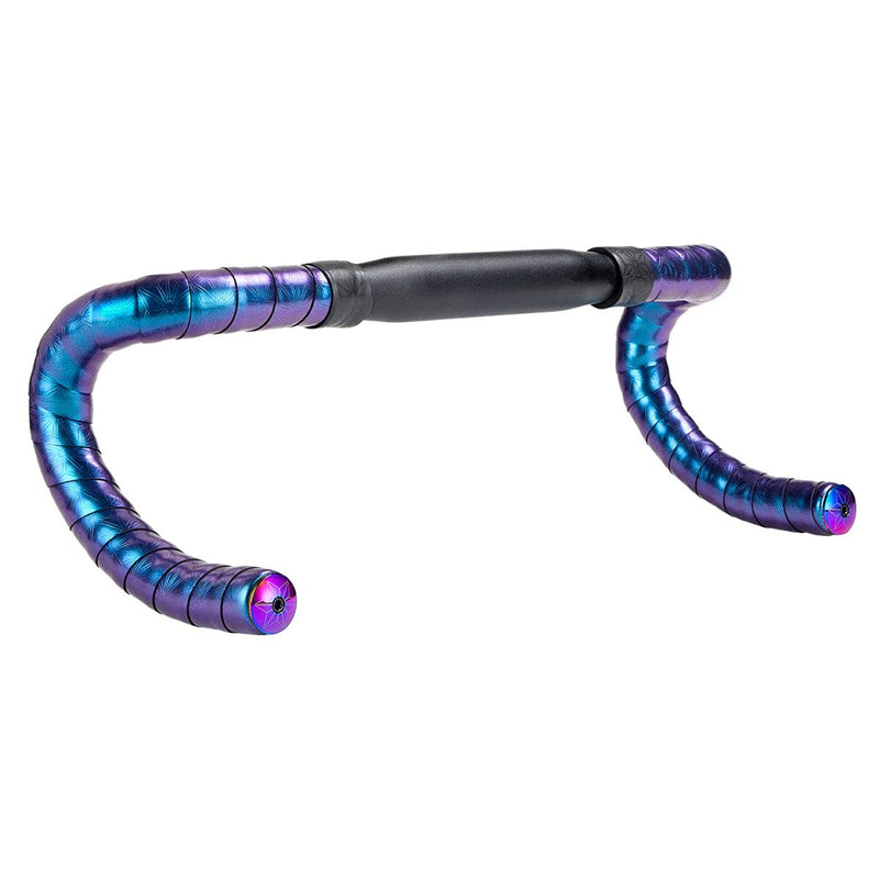 Supacaz Bling Tape - Oil Slick w/Oil Slick Plugs Small