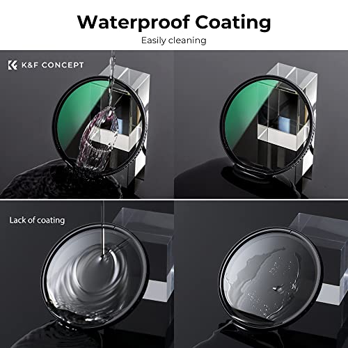 K&F CONCEPT 95mm Circular Polarizing Waterproof 24 Multi-Coated CPL Filter