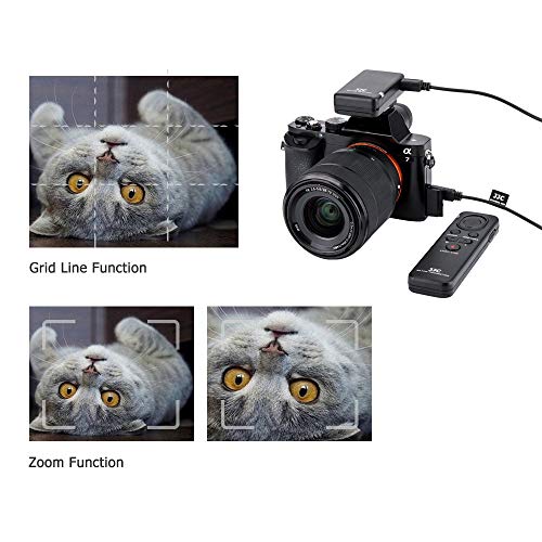 JJC RMT-VP1K Wireless Remote Control for Sony FDR-AX53 AX43 AX700 HDR-CX405 Multi Terminal, Wireless