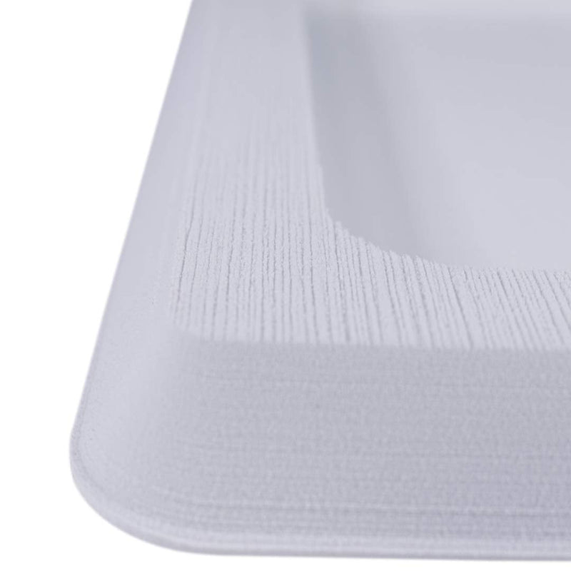 Castaway Customs SeaDek Foam Cell Phone Holder for Boats | Cell Phone Boat Dash Accessory | Perfect for Fishing Boat Center Consoles | 3M Adhesive Backing Boat Accessories Rectangle White