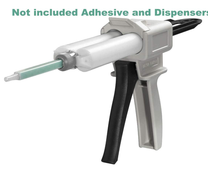 [Australia - AusPower] - Mixing Nozzles Adhesive Cartridges Tip for 50ml Resin Mixer Adhesive Applicatior 16-Element, 3.6in, 1:1 & 2:1 ratios(20 Pieces) 