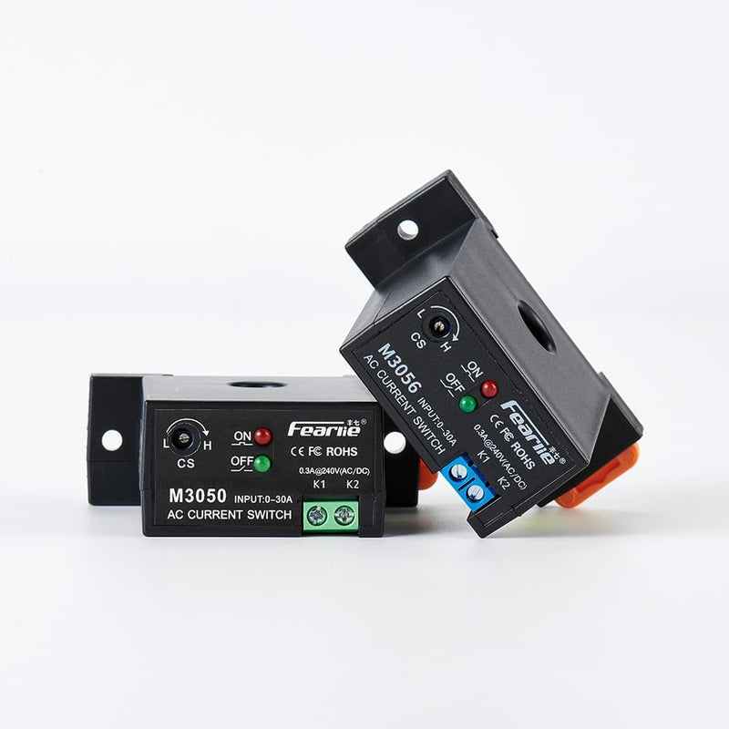 Miniature Current Switch AC Current Meter Switch 0-30A Normally Open Current Sensor Control Switch (M3050) M3050
