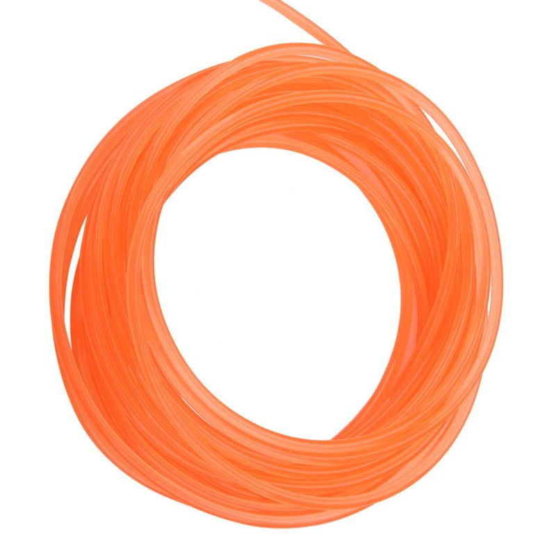 [Australia - AusPower] - High Performance Round Belting, PU Belt Polyurethane Round Belt for Drive Orange (6mmx10m) 6mmx10m 