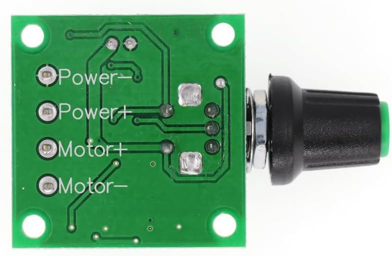 RR-PWM Low Voltage DC 1.8V 3V 5V 6V 12V 2A Motor Speed Controller ...