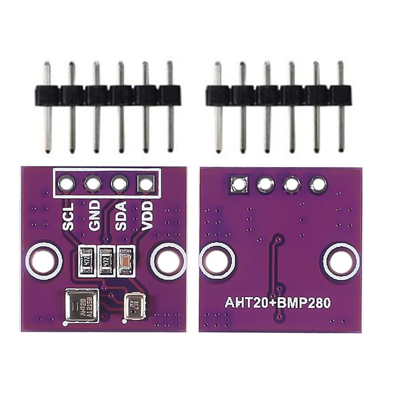 BMP280 Barometric Sensor 3.3V (Pack of 8) | Atmospheric Pressure Sensor Module Temperature I2C for Arduino Raspberry Pi Air Pressure Measurement