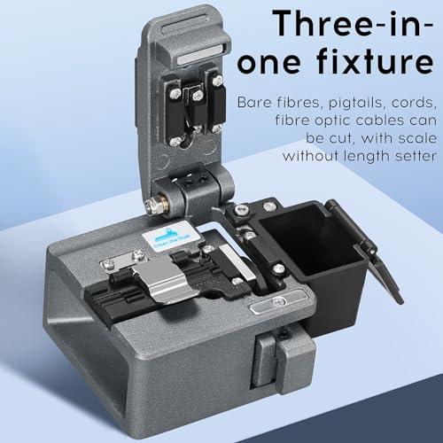 SAIVXIAN Fiber Optic Cleaver X5 automatic wire cutter with 16-position blade for precision cutting