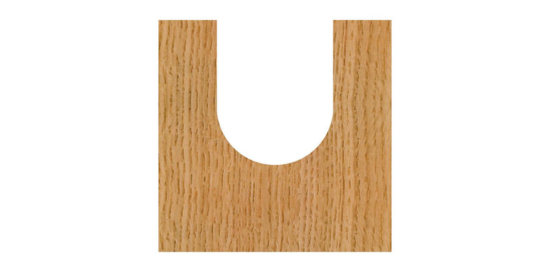 Whiteside Router Bits 1404 Round Nose Bit with 1/4-Inch Radius, 1/2-Inch Cutting Diameter and 5/8-Inch Cutting Length