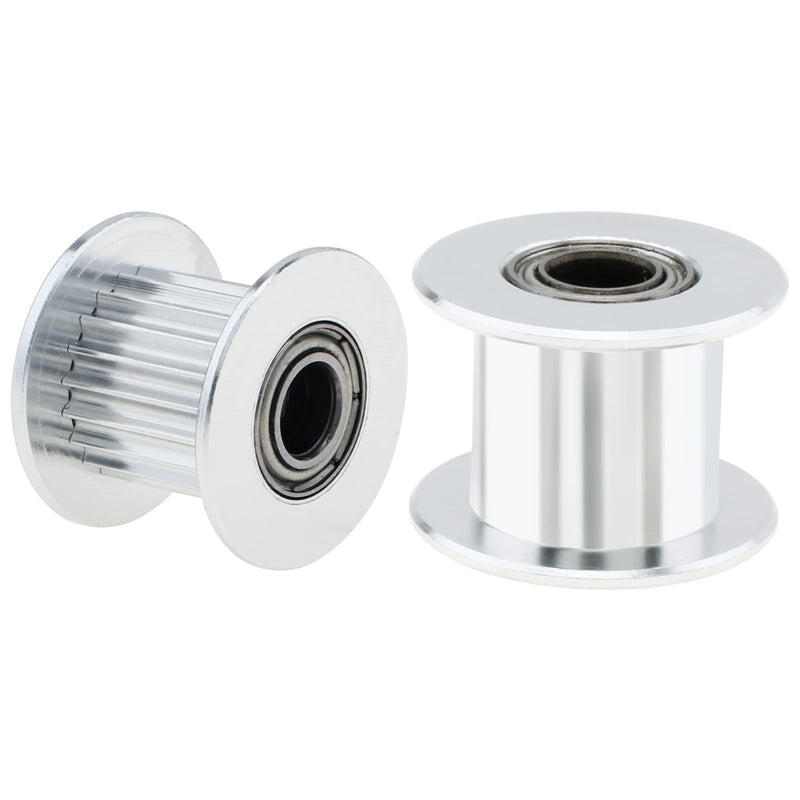 [Australia - AusPower] - GT2 Timing Belt Idler Pulley 20 Teeth 5mm Bore 10mm Width Timing Belt Idler Pulley Wheel for 3D Printer 10mm Belt 20 Teeth Bore 5mm 