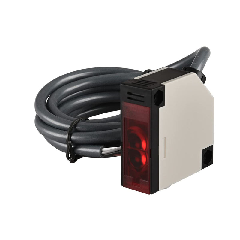 [Australia - AusPower] - Heschen Photoelectric Sensor Switch E3JK-DS30M1 DC12-24V Diffuse Type Detection Distance 30cm 