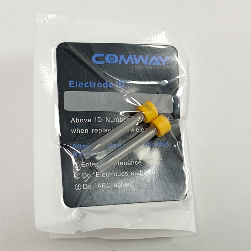 [Australia - AusPower] - Original COMWAY A3 A33 A4 C5 C6 C8 C9 C6S C8S C9S C10 C10S fiber fusion splicer electrodes CE-03-Y electrode rod 1 Pair 