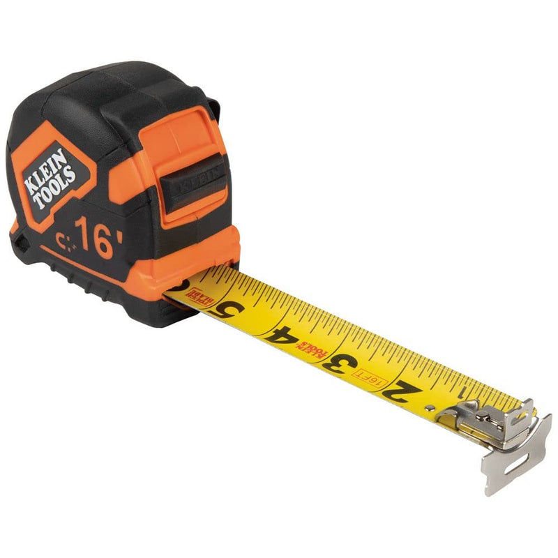 [Australia - AusPower] - Klein Tools 9216 Tape Measure and 935AB4V Level 16-Foot Tape Measure + Level, 6.25-Inch 