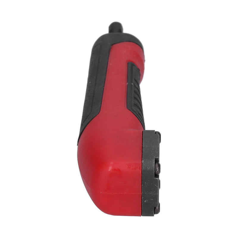 [Australia - AusPower] - Shockwave Right Angle Adapter, Multifunctional Red 90 Degree Impact Driver Drill Adapter Right Angle Drill Attachment Adapter 