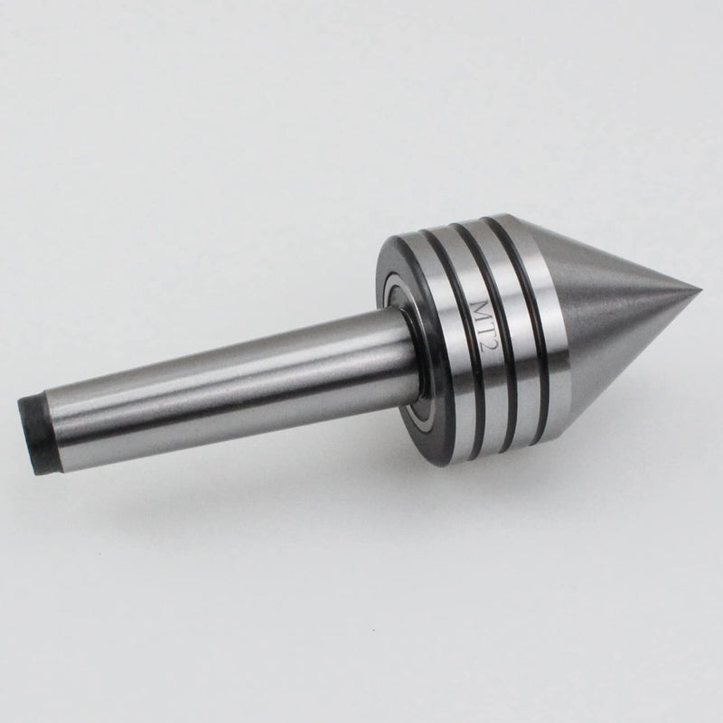 [Australia - AusPower] - Super Heavy Duty Live Tailstock Center, 2 Morse Taper, Woodworking Tapered Turn Center, MT2 Live Center with 60 Degree Point (MT2 Live Centers) MT2 Live Centers 