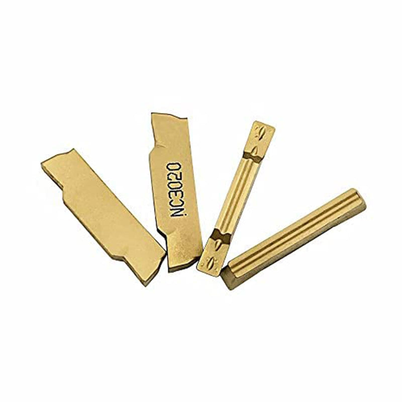 GBJ MGIVR2016-2 with MGMN200-G 3020 Grooving Cut-Off Cutter Grooving Insert Boring Bar 16mm 5/8" Grooving Cut-Off Holder for MGMN200 Carbide Inserts Holder MGIVR2016-2 + 10pcs MGMN200-G