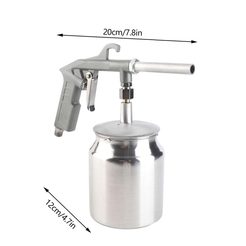 [Australia - AusPower] - BORDSTRACT Portable Sandblasting Gun, Protection Sand Gravity Sandblasting Gun, Sand Blasting Gun for Spraying, Removing Paint Stains, Rust Stains 