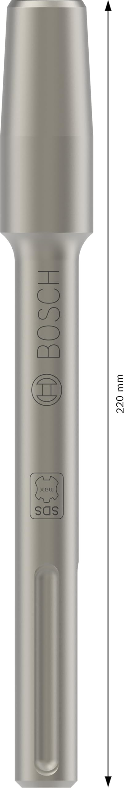 [Australia - AusPower] - Bosch 1618609003 SDSmax Toolholder 220mm, Grey 