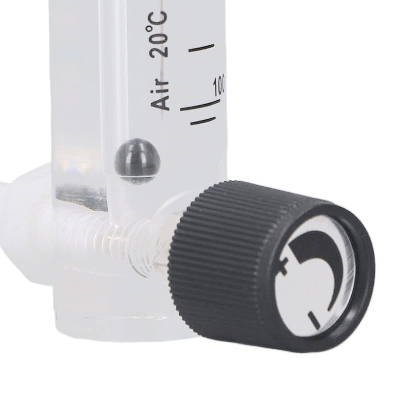 Adjustable Panel Gas Flow Meter with Control Valve for Oxygen Air Gas 100-1000ml/min