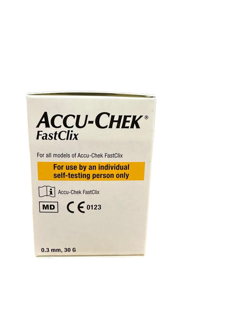 ACCU-CHEK FASTCLIX 200 PLUS 4 LANCETS - 200