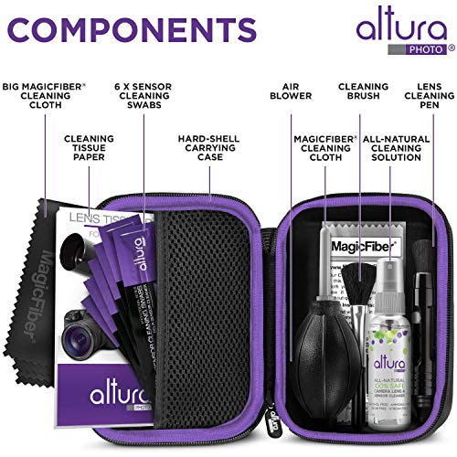 Altura Photo Camera Cleaning Kit, Full Frame Sensor Cleaner DSLR Mirrorless