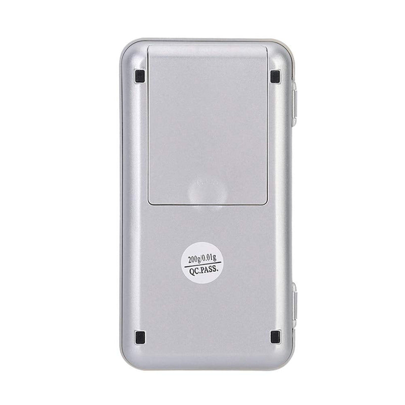 [Australia - AusPower] - Digital Jewelry Scale, Mini Electronic Jewelry Carat Scale Laboratory Balance Gold Silver Diamond Stone Calibration Weight Measuring Tool for Weighing Precious Gems 