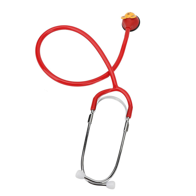 [Australia - AusPower] - Kids Pediatric Clinician Stethoscope with Cartoon Animals Pattern, Accurate Sound Amplification, Soft and Comfortable Earplugs, Adjustable Earpiece, 5 Animal Shaped Heads Included 