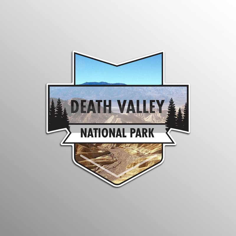 [Australia - AusPower] - Death Valley National Park Magnet | 4.7-Inch by 4.5-Inch | 2-Pack | 30 MIL Heavy Duty Magnetic Material | MPD926 