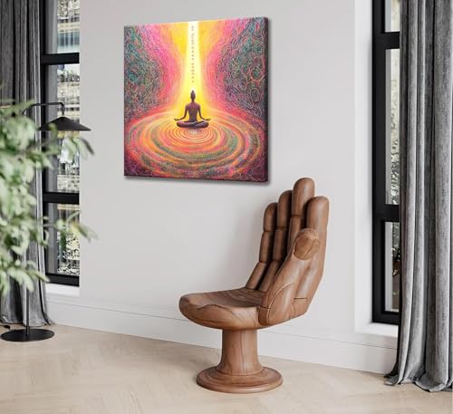 Kyczmys Chakra Chart Canvas Wall Art 12"L x 12"W