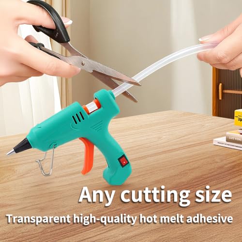 Dxmimer mini hot glue sticks, 3FT long and 0.27-inch diameter, for all-temperature mini glue guns