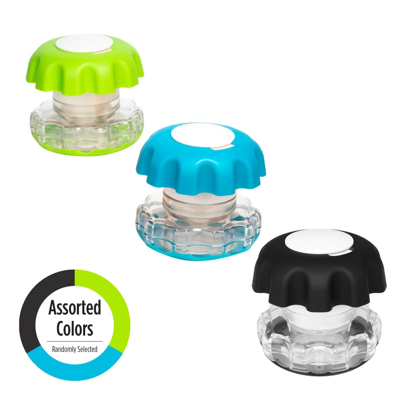 [Australia - AusPower] - EZY DOSE Crush Pills, Vitamins, Tablet Crusher and Grinder, Effortlessly Crushes Medications into Fine Powder, Features Storage Compartment, Easy-to-Use Design, Color May Vary, Large, BPA Free 