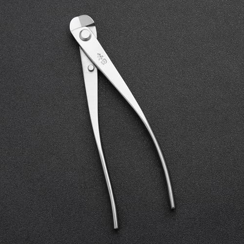 tianbonsai professional grade bonsai wire cutter, 180 mm 4Cr13MoV alloy steel tool