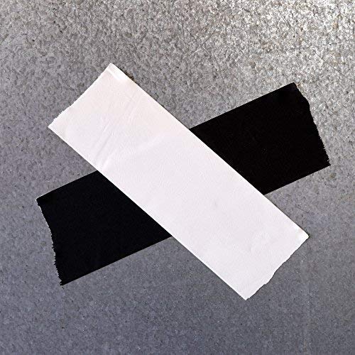 Tape King Gaffers Tape (Black & White) | 2 Inch Wide x 30 Yards Per Roll (180 Ft) Pro Gaff Tape | Durable Cloth Matte Black Tape with Strong Rubber Adhesive for Events, Cables, and Decorations (2 Pcs) 2-Roll Black & White - 2” Wide