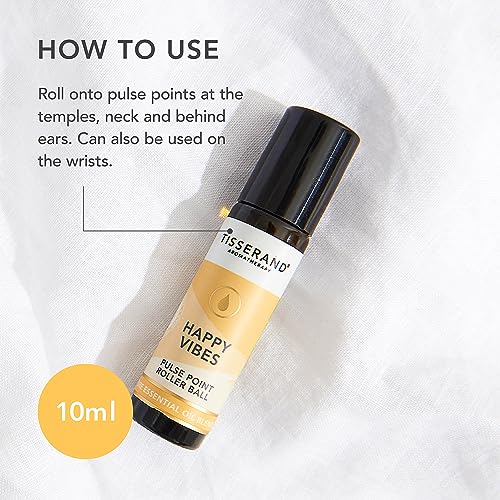 Tisserand Happy Vibes Pulse Point Roller Ball - 10ml 10 ml (Pack of 1)