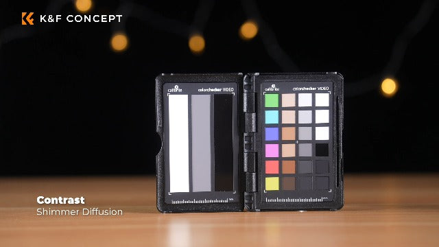 K&F CONCEPT 49mm Black Diffusion 1/8 Filter Mist Cinematic Effect Filter
