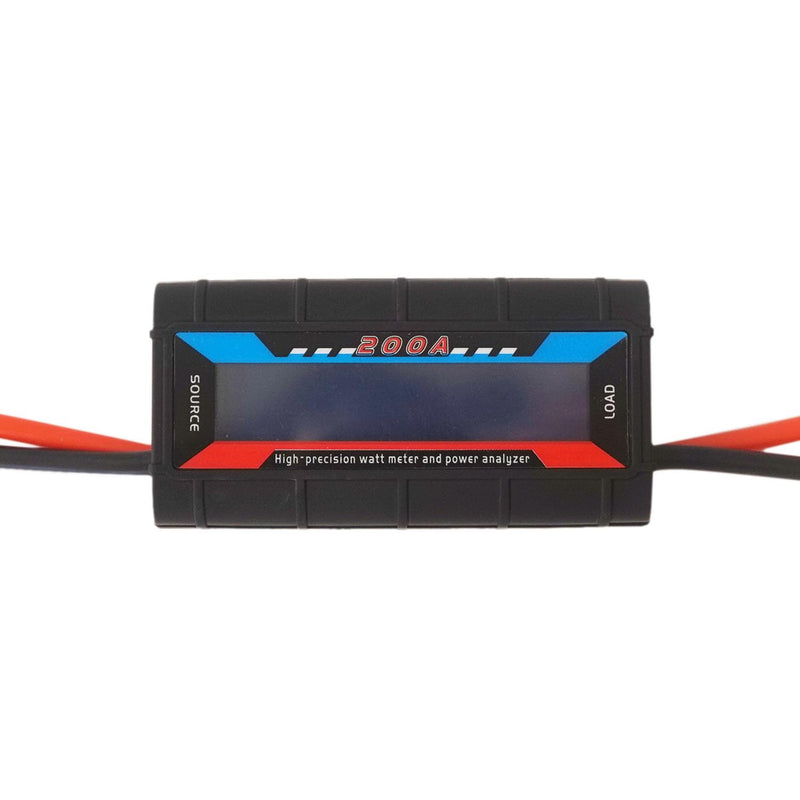 [Australia - AusPower] - 200A High Precision Watt Meter with Backlight Digital LCD Screen, DC 0-100V Power Analyzer, Battery Consumption Performance Monitor for RC, Solar Systems, Wind Power 200A 100V 