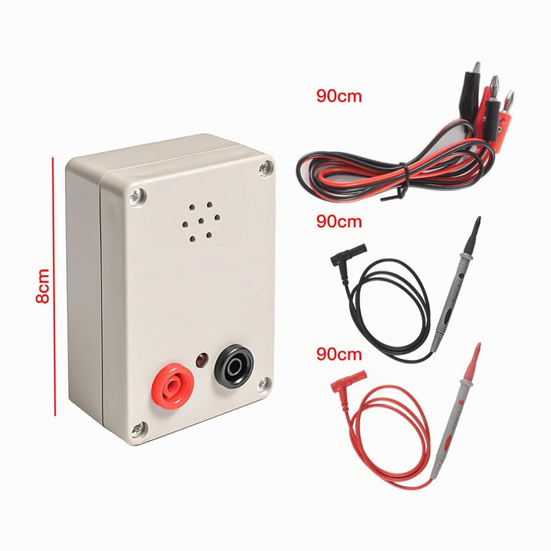 One Set 9V Summer Cable Tester, PCB Cable Switch Products, Continuity Tester With Acoustic Signal