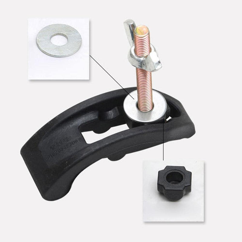 [Australia - AusPower] - Press Plate Clamp 85mm Arc Plate Sets CNC Engraving Machine Parts Pressure Plate Clamp Fixing for T Slot Worktable 5pcs 