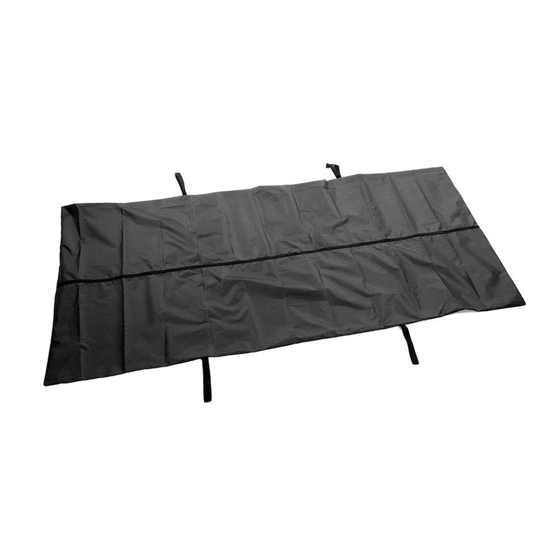 [Australia - AusPower] - Body Storage Bag,210D Waterproof Oxford Cloth Body Organizer Bag Black Emergency Cadaver Body Bag Corpse Bag for Funeral Hospital Transportation(150x60cm) 150*60CM 