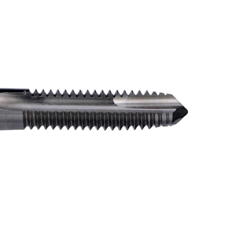 Drill America - DWT57097P12 10-24 High Speed Steel 2 Flute Spiral Point Tap (Pack of 12), DWT Series #10-24 Pack of 12