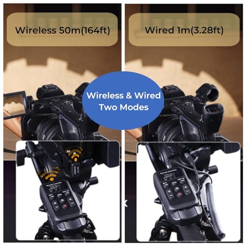 PHOLSY Camcorder Remote Wireless Camcorder Remote Control with LANC Remote