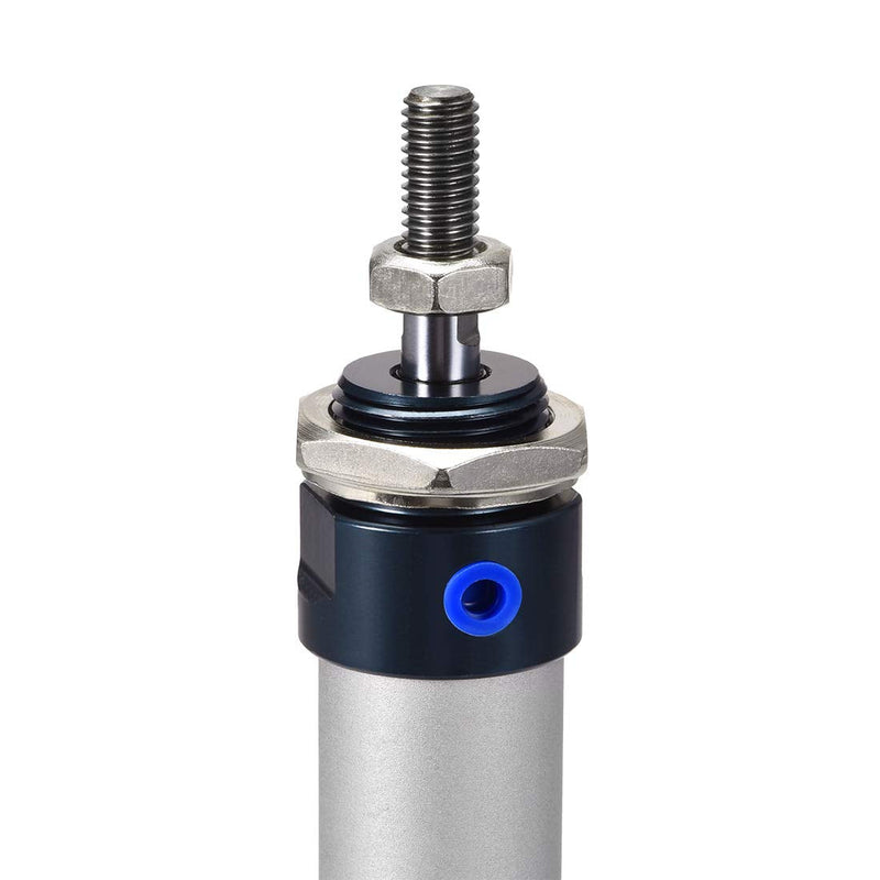 [Australia - AusPower] - uxcell Pneumatic Air Cylinder MAL16 x 250,16mm Bore 250mm Stoke M6,Single Rod Double Action 16 x 250mm 