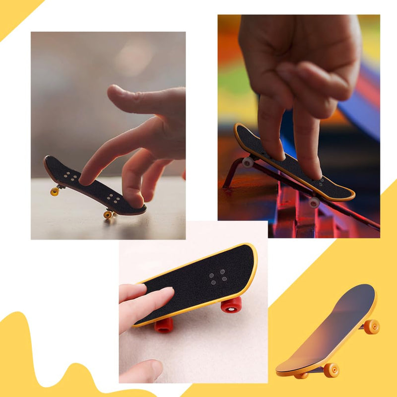 20Pcs Easy Peel Foam Grip Tape Polyethylene Fingerboard Grip Tape Anti-Slip Stickers Adhesive Backing Black Skateboard Adhesive Stickers for Fingerboard Skateboard Obstacles DIY Craft