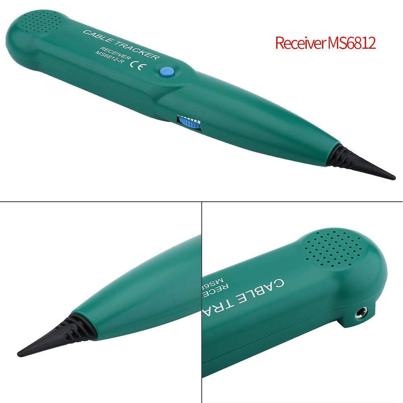 [Australia - AusPower] - MS6812 Telephone Phone Wire Network Cable Tester Line Cable for Installing Debugging Maintaining Telephone Line (Battery Not Included) 