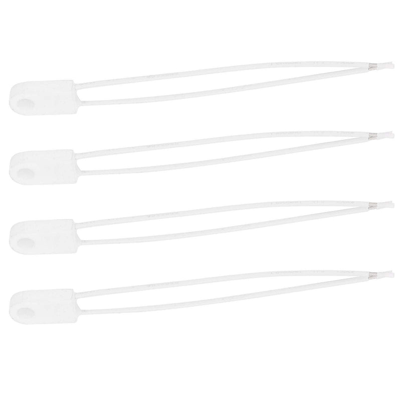 [Australia - AusPower] - 4Pcs Ceramic Thermal Electricity Circuit Overtemperature Protectors 250V 15A 125℃ 
