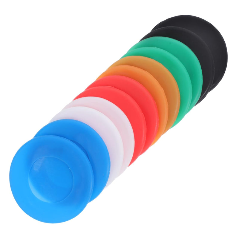 [Australia - AusPower] - 12PCS Silicone Stethoscope Covers Set Protective Diaphragm Bell Sleeves for Medical Use Compatible Most Stethoscopes Easy to Clean Sturdy 