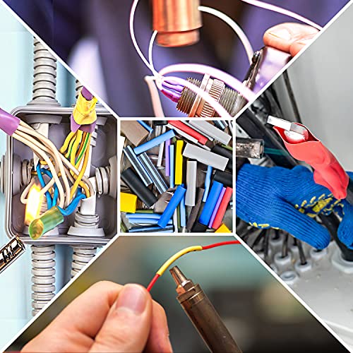 Insulatech Heat Shrink Tubing Set Black 2:1 Diameter 1 mm Diameter 2 mm without Adhesive | Unlabeled, 55-piece set, 30 x 20 cm Ø1 mm and 25 x 20 cm Ø2 mm, made of polyolefin, for insulating cables and soldered connections. Bundles 1+2 mm Ø