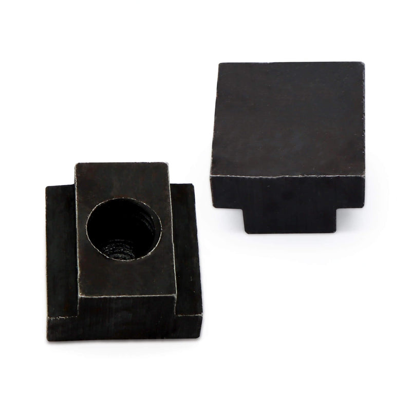[Australia - AusPower] - Wulankd T-Slot Nut Black Oxide Finish, 1/2"-13 Thread Size, 5/8 in Table Slot Size, 4Packs 